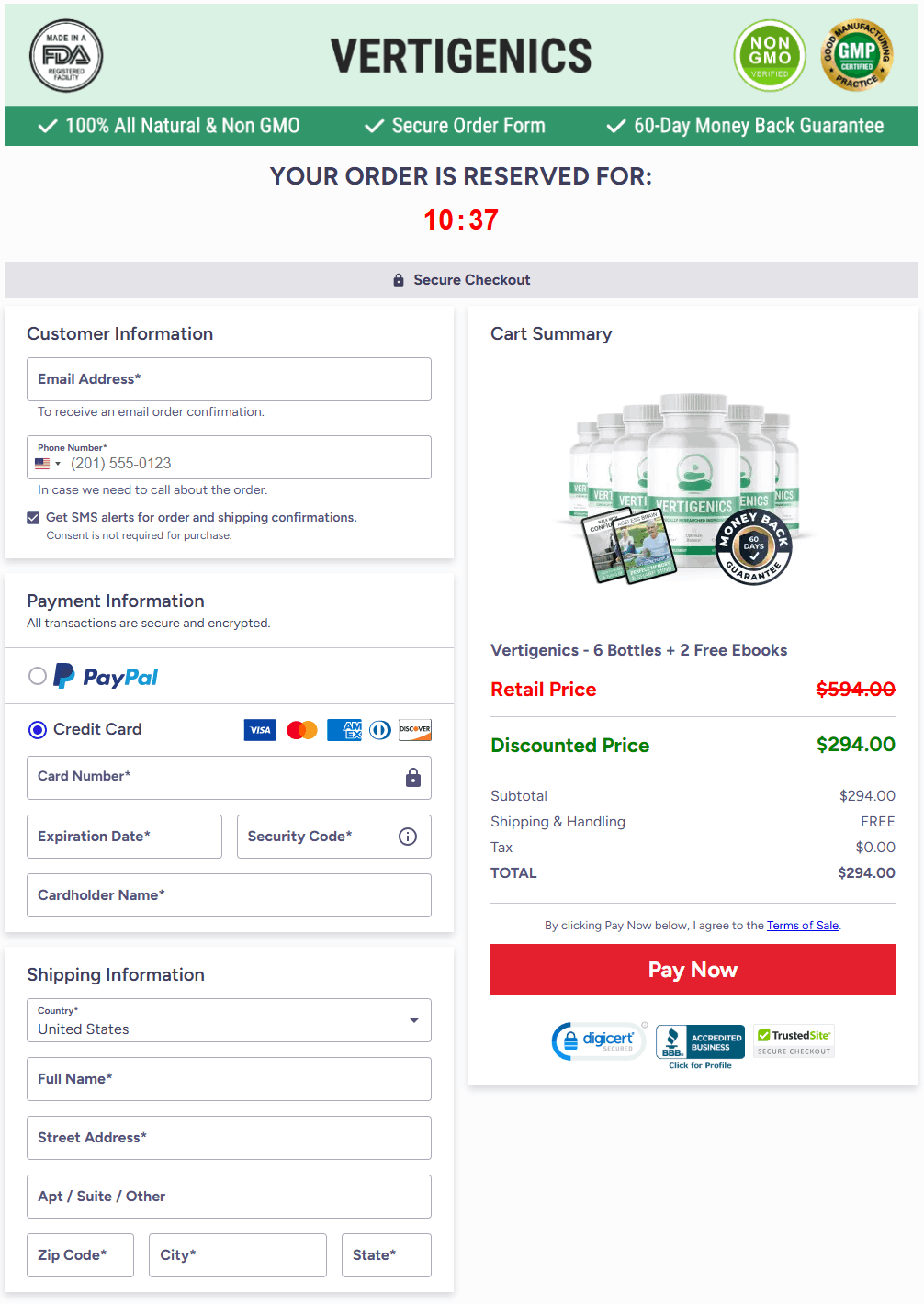 order page
